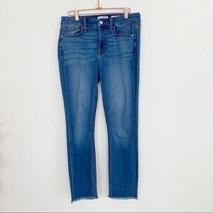 JEN7 blue light wash denim jeans